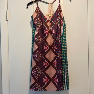 Gianni Bini jewel tone racerback dress